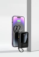 Schnellladende Powerbank inkl. Kabel 10000mAh