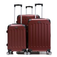 Reisekoffer Koffer 3 tlg Hartschale Trolley Set Kofferset Handgepäck Gepäck Reisetasche