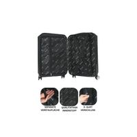 Reisekoffer Koffer 3 tlg Hartschale Trolley Set Kofferset Handgepäck Gepäck Reisetasche ABS-05