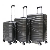 Reisekoffer Koffer 3 tlg Hartschale Trolley Set Kofferset Handgepäck Gepäck Reisetasche ABS-04