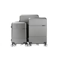 Reisekoffer ABS-02 Koffer 3-teilig Hartschale Trolley Set Kofferset Handgepäck Gepäck Reisetasche