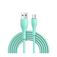 USB Ladekabel  - Micro-USB-Kabel S-2030M8 3A 2m - Grün