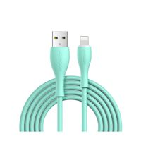 USB Ladekabel -Kompatibel mit iPhone -  S-2030M8 3A 2m Kabel - Grün
