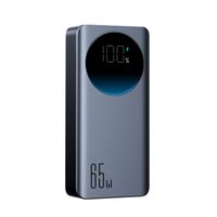 30000 mAh 65 W Powerbank mit Digitalanzeige (JR-PBF05) – Schwarz