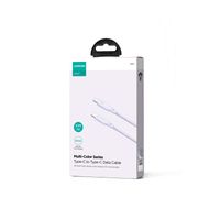 Multi-Color Series SA34-CC3 USB-C/USB-C-Kabel 60 W schnelle Übertragung 1 m
