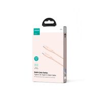 Multi-Color Series SA34-CC3 USB-C/USB-C-Kabel 60 W schnelle Übertragung 1 m
