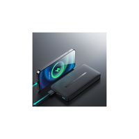 Powerbank 10000mAh 2,1A 2x USB Externer Akku-Ladegerät schwarz