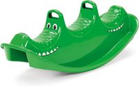Schaukelpferd - Wippe - Kinderwippe für Kinder 1–5 Jahre - Grünes Krokodil