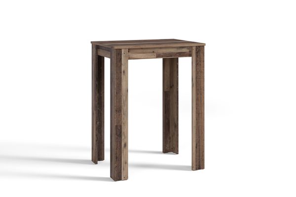 NELE Bartisch, Breite 80 cm, Old-Wood-Optik