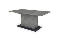 ATHEN Tisch mit Auszug, Breite 160 cm, anthrazit