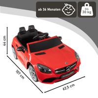 Kinder Elektroauto ab 3 Jahren rot