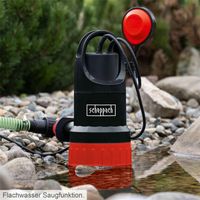 DWP750 Schmutzwasser Kombi Tauchpumpe 750 W 