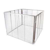 Lemodo Komposter, 800 Liter Volumen, Metallkomposter