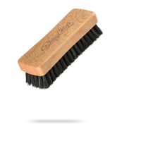 Premium Autopflegebürste  - Rosshaar-Bürste Schwarz - FSC 100%