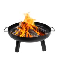 Feuerschale 60 cm Durchmesser, Feuerstelle für Garten, Terrasse oder Balkon