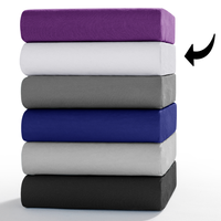 Mikrofaser-Interlock Flanell-Spannbetttuch