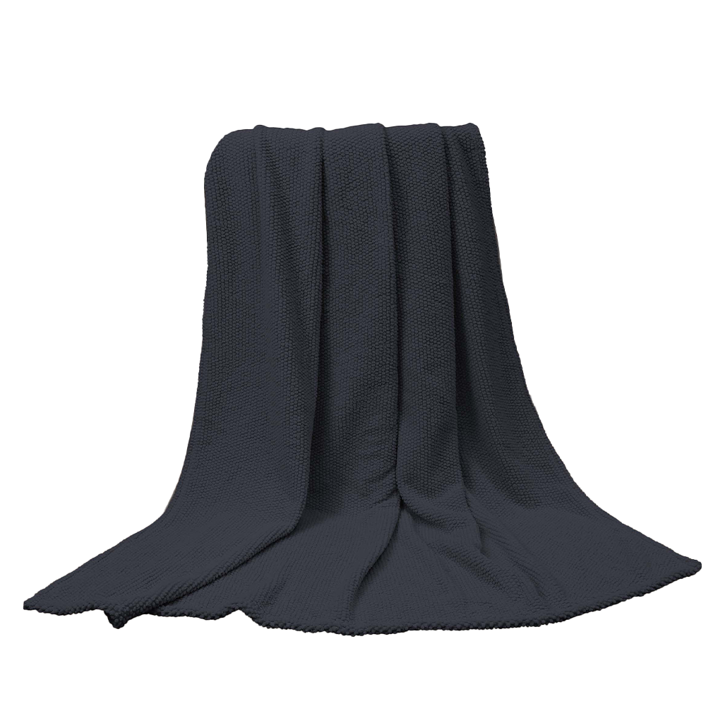 Kuscheldecke Jacquard "Popcorn Bubble" - ca. 130 x 170 cm