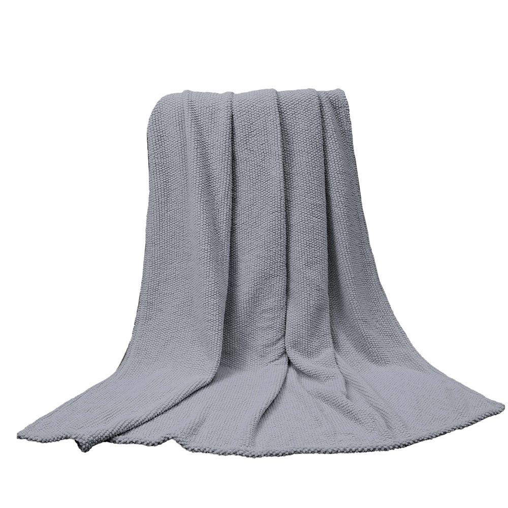 Kuscheldecke Jacquard "Popcorn Bubble" - ca. 130 x 170 cm
