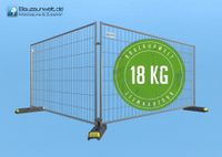 EUTOP Profi Bauzaun Element, aus Stahl ca.18 kg–Maße:3,50 x 2,00 m-Gartenzaun-Campingzaun