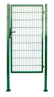 Doppelstabmatten Gartentor, ca. 100 x 160 cm – Moosgrün