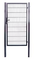 Doppelstabmatten Gartentor, ca. 100 x 180 cm – Anthrazit