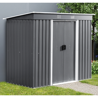 Metallgerätehaus "Kigali" - Grau