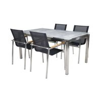 Set Edelstahl Sydney 5-teilig