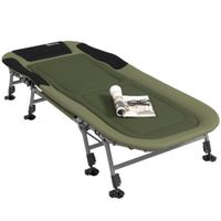 Campingbett Feldbett klappbar Reisebett bis 180kg belastbar Oxford Grün