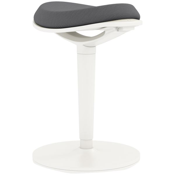 Sitzhocker ergonomischer Bürohocker, 56,5-71,5 cm höhenverstellbar, Grau