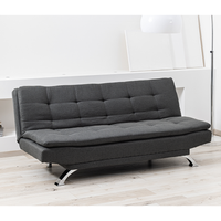 Schlafsofa 2-Sitzer Sofa mit Bettfunktion ausziehbar