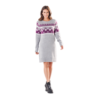 Strickkleid im Norwegerstil
