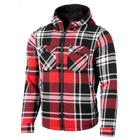 Hemd-Jacke mit Kapuze 