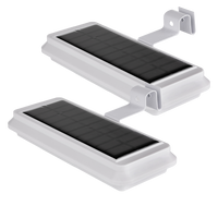 LED-Solar-Dachrinnenlicht 2er-Set - 60 Lumen 