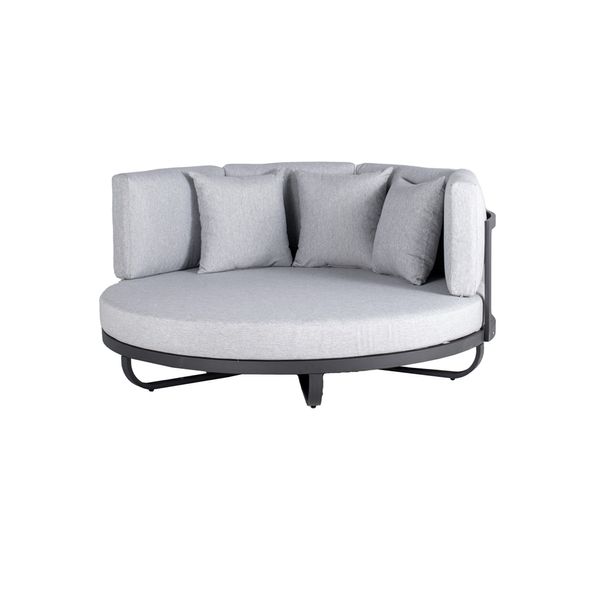 HOME DELUXE Daybed Outdoor FLORIDA - Grau