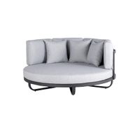 HOME DELUXE Daybed Outdoor FLORIDA - Grau