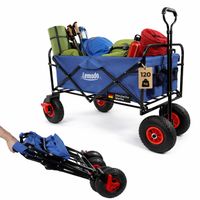 Lemodo Bollerwagen faltbar, blau