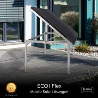 SolarTisch ECOflex 445Wp Solar Tischplatte, 7-stufig verstellbar, 40x40mm Tischbeine OHNE Rollen