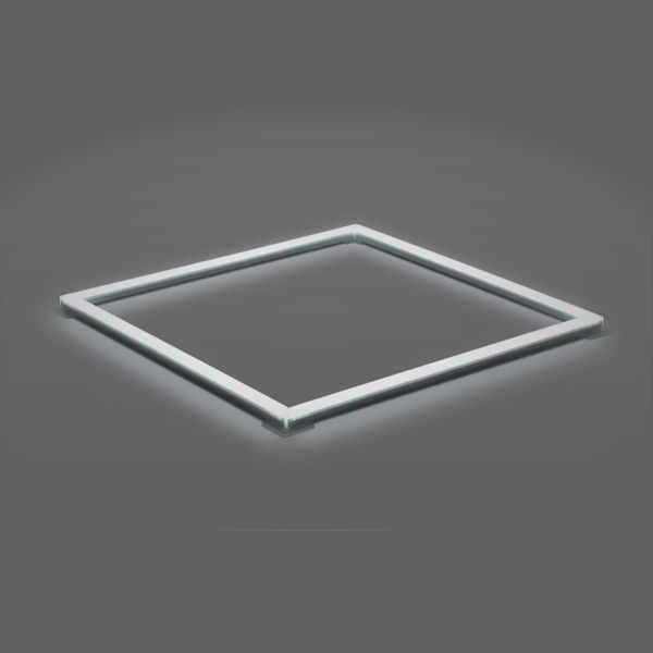 LED Leuchtrahmen, 62x62 cm, 40 W, 4000 lm, 4000 K, steckbar