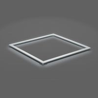 LED Leuchtrahmen, 62x62 cm, 40 W, 4000 lm, 4000 K, steckbar