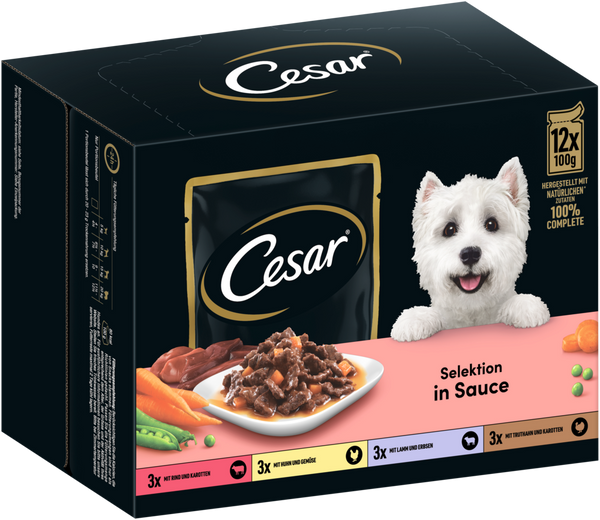 Portionsbeutel Multipack Selektion in Sauce 4 Varietäten 12x100g