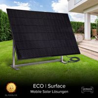 Sichtschutz SolarScreen ECOsurface 445Wp Solarmodul 7-stufig verstellbar, Balkonkraftwerk