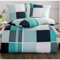  Soft-Touch-Mikrofaser-Bettwäsche - ca. 135 x 200 cm