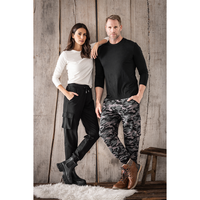 Sport- und Freizeit-Cargo-Sweathose für Damen