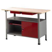Werkbank mit 2 Schubladen / 1 Tür