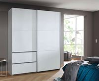 rauch Kleiderschrank Schwebetürenschrank Sevilla mit 2 Schubkästen 175 cm Breit