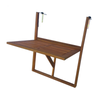 Klappbarer Balkon-Hängetisch, ca. 70 x 49 x 86 cm