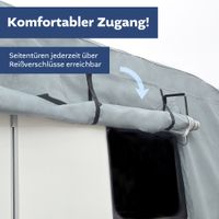 Wohnwagen Schutzhülle, XL 670 x 250 x 220 cm