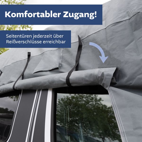 Wohnmobil Schutzhülle, S 610 x 235 x 275 cm