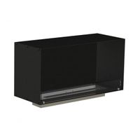 Foco One 1000, Bioethanol-Wandkamin mit eingebautem Brenner, einseitig, manueller oder automatischer Brenner, 4,4 kW.