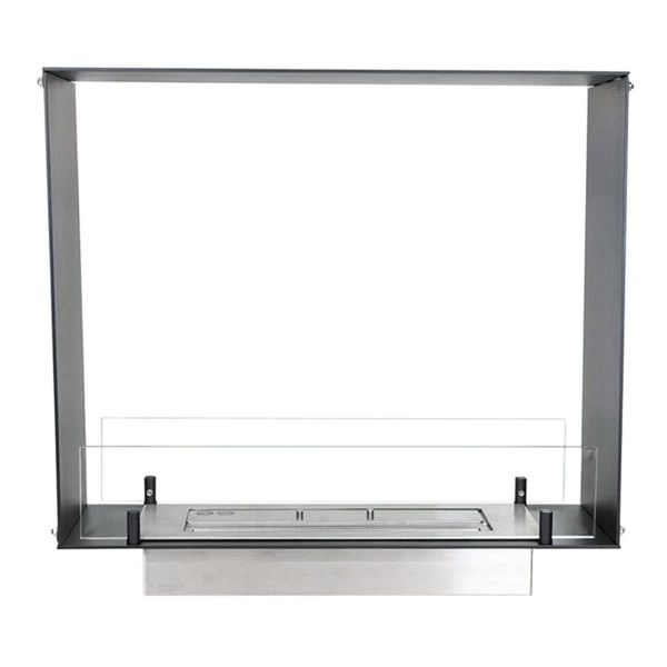Foco Two 600 Slim, Tunnelkamin, 20 cm Breite, für schmale Wände, 2,2 kW